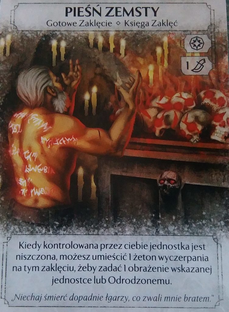 Jeden obrażeń jak stracimy jednostkę. Nie czuje zachwytu, a Jessa się z nas śmieje.