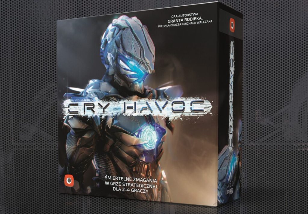 Pudełko do gry Cry Havoc - bardzo mi się podoba, trochę się kojarzy z Halo - wiecie tą grą na xboxa