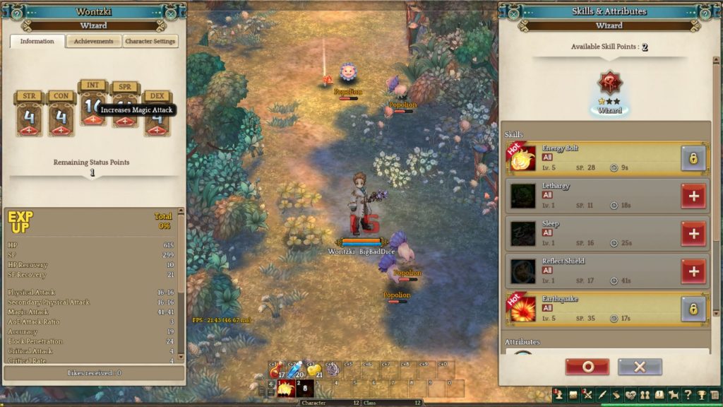 Tree of Savior - Zdobyty Poziom
