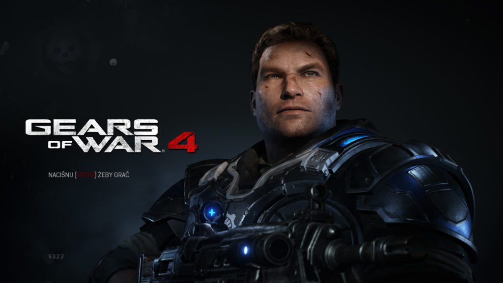Gears of War 4 menu JD Feniks.
