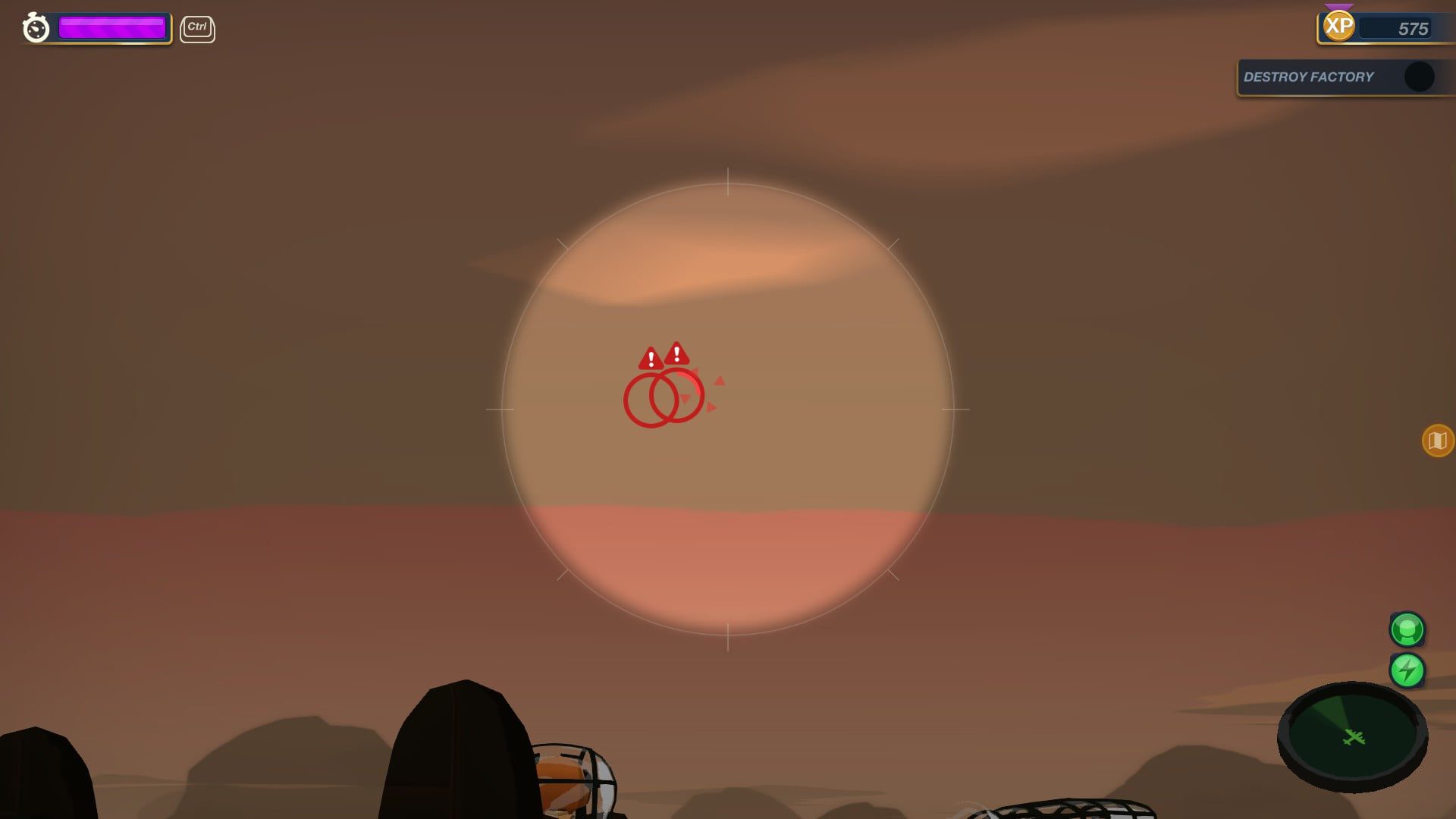 Namierzanie wrogich myśliwców.