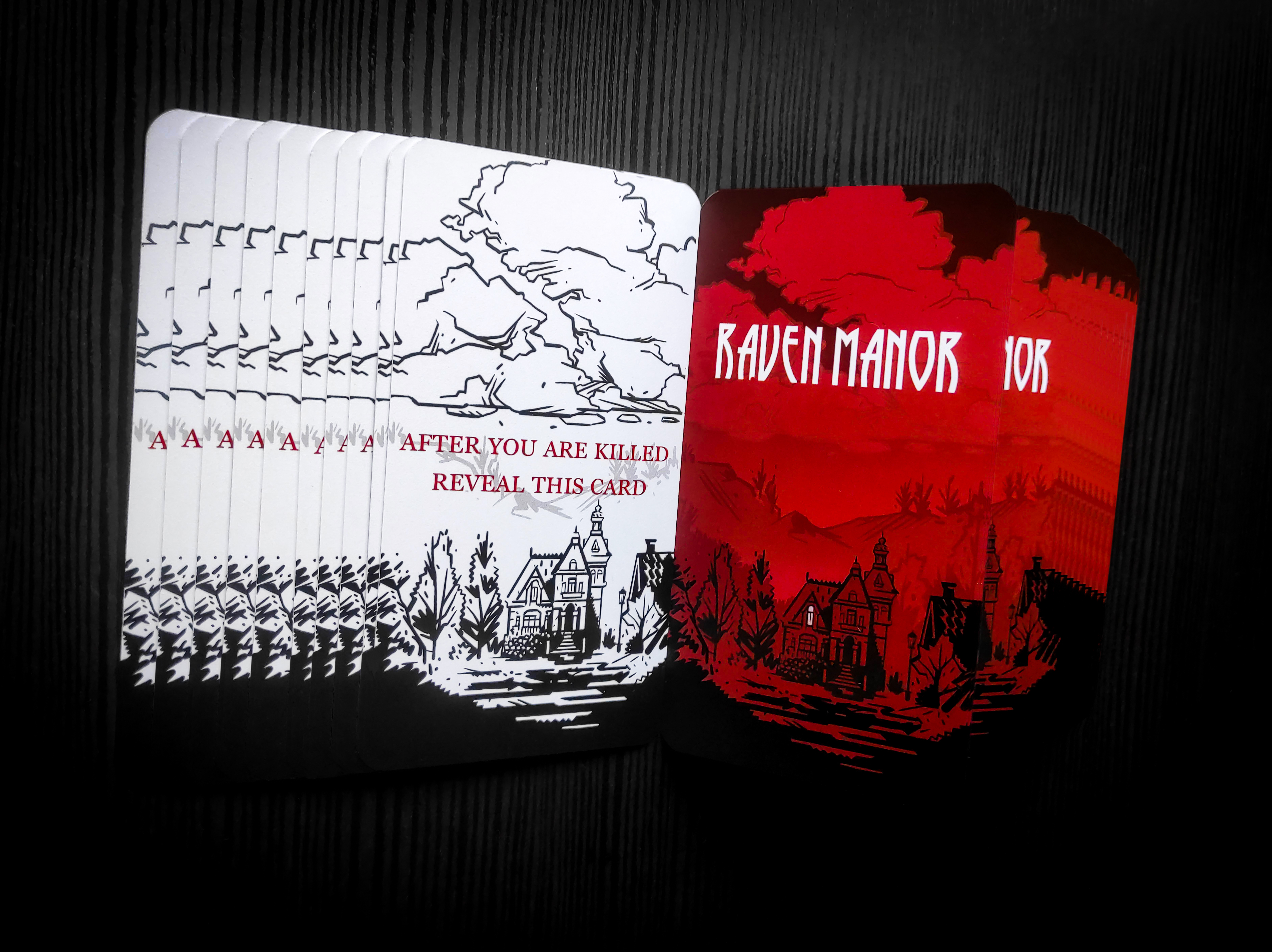 Raven Manor karty