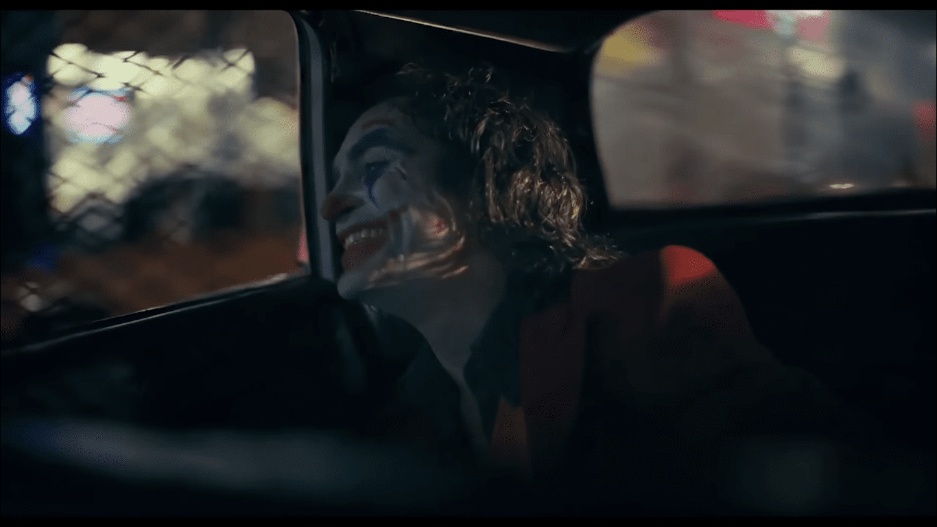 Joker 2 w radiowozie